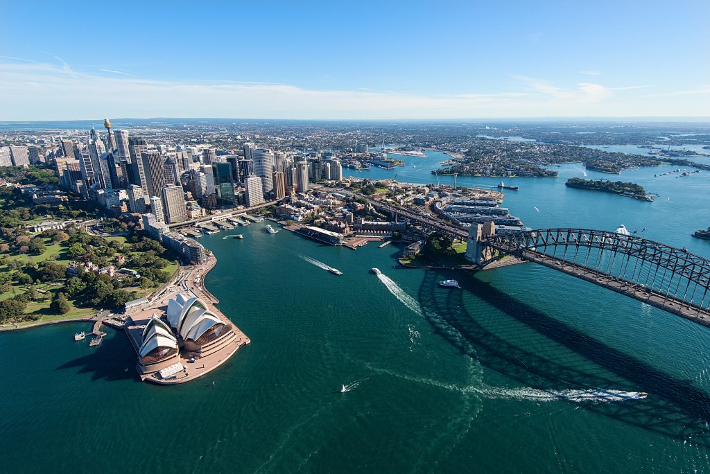 Aerial View of Sydney Harbor in Australia 491911013 3864x2579 1024x684 1